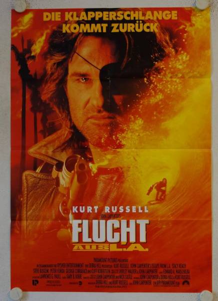 Escape from L.A. original release german movie poster